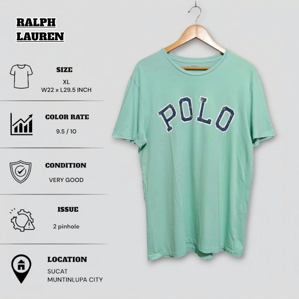 RALPH LAUREN TSHIRT (Category: Tshirts & Polo Shirts ) located in Muntinlupa City. Submitted by nofame12 (Listing ID 1468415264, Image 1). Description: PLEASE CHECK THE DETAILS OF THE ITEM ON FIRST PHOTO. LOCATION - SUCAT MUNTINLUPA CITY.