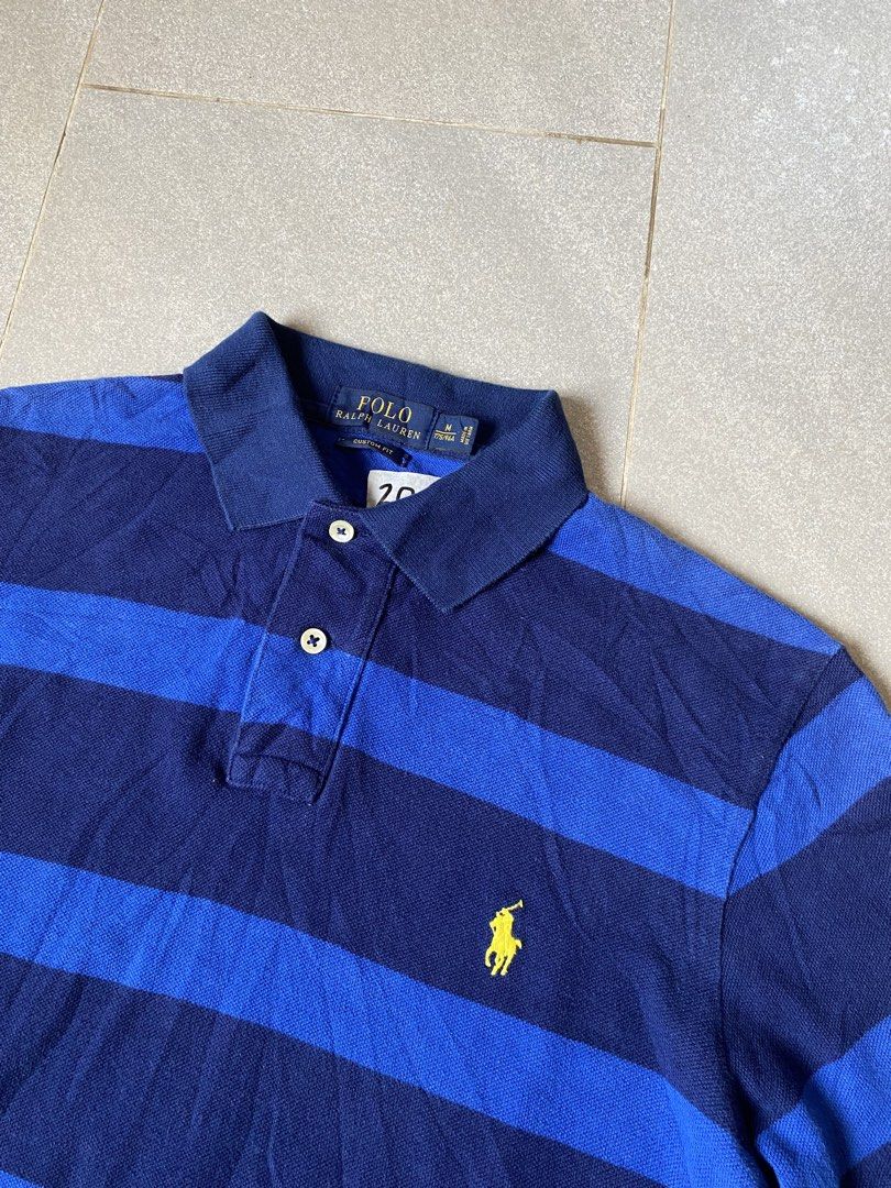 Ralph Lauren Yellow pony (Category: Tshirts & Polo Shirts ) located in Digos. Submitted by thriftflexph (Listing ID 1468350095, Image 2). Description: Size&Dimes:20/27 Color&Condi:9.5/10 issue:need wash lg since galing ukay DM for more information 🫶 Items are all thrifted/Handpicked Can ship nationwide🇵🇭 Add Shipping Fee ✈️🎁.