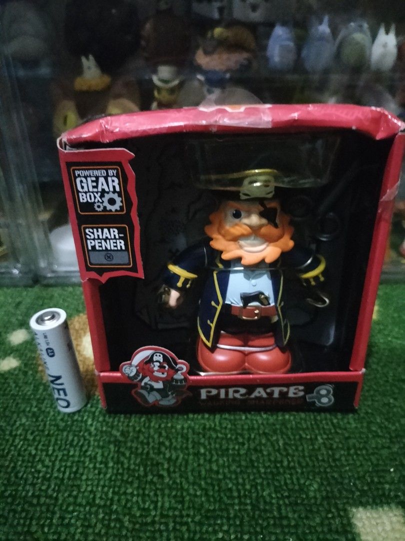 Rare Toysmith Pirate Pencil Sharpener Interactive Toy (Damage Box) (Category: Interactive Toys) located in Cavite. Submitted by taro_sakamoto_23 (Listing ID 1468451364, Image 1). Description: .