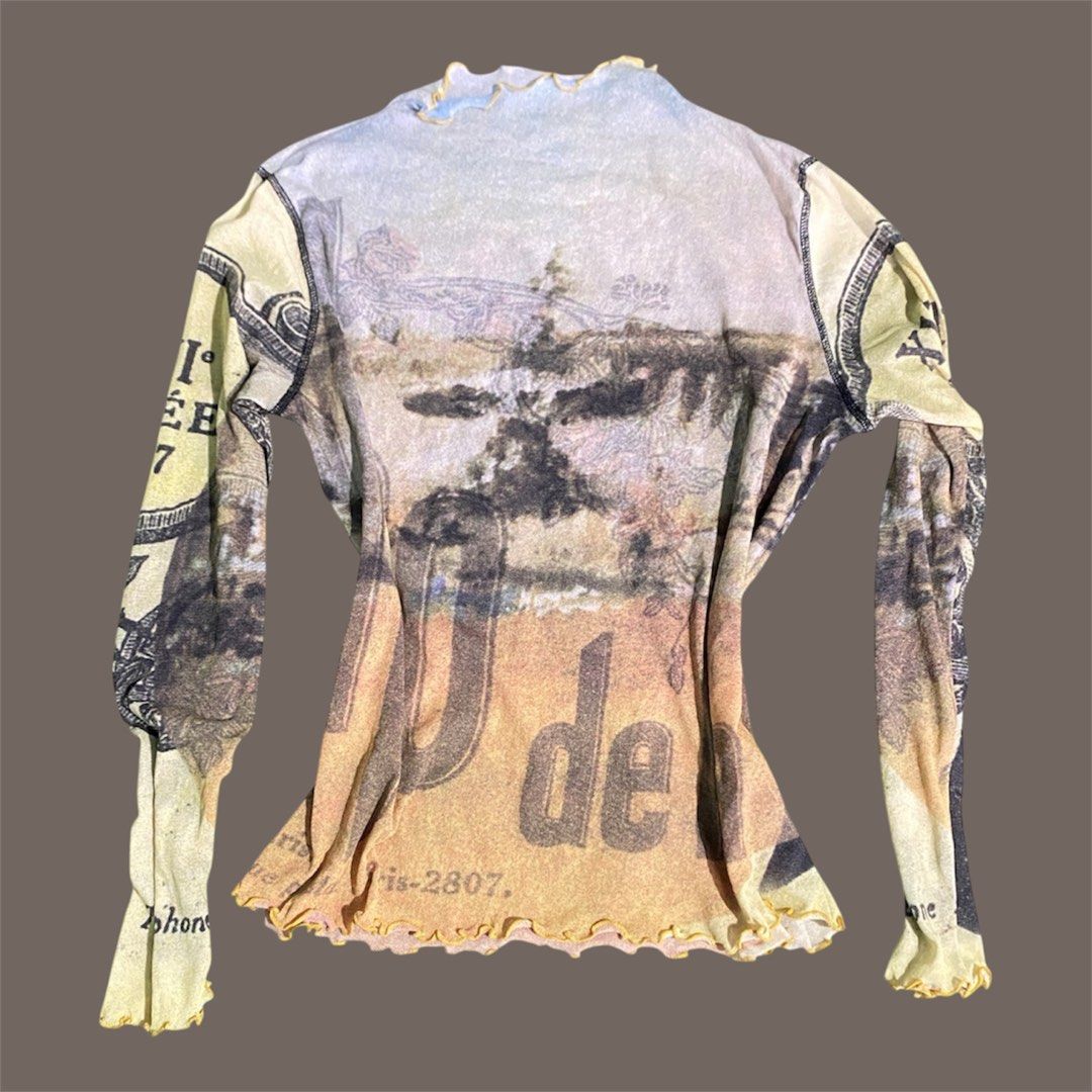 [RARE] Vintage Mesh Longsleeve (Category: Shirts) located in Manila. Submitted by vanzwagon28 (Listing ID 1468360802, Image 1). Description: - mesh material - very y2k - rfs: need funds.