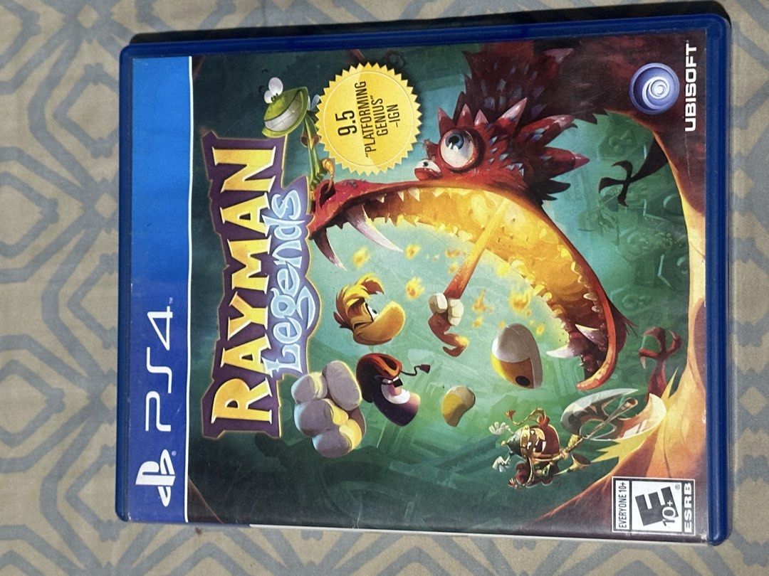 Rayman Legends (Category: PlayStation) located in Daraga. Submitted by godwin_553 (Listing ID 1468398423, Image 1). Description: Di na nagagamit wala ng bata eh for kids po tong game .