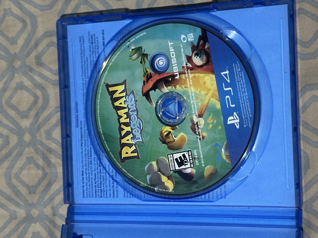 Rayman Legends (Category: PlayStation) located in Daraga. Submitted by godwin_553 (Listing ID 1468398423, Image 2). Description: Di na nagagamit wala ng bata eh for kids po tong game .