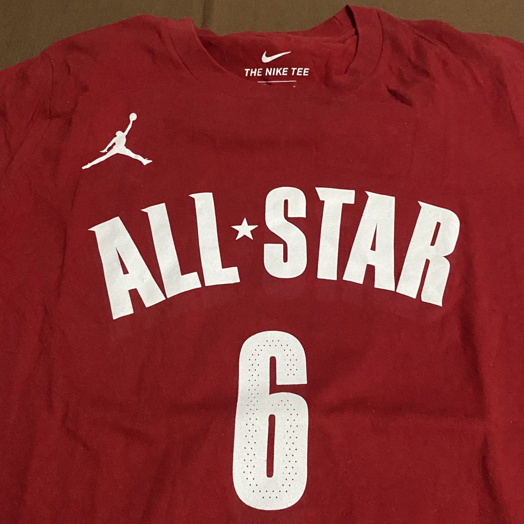 Red Jordan Nike Nba All Star “Lebron James” Player Tee (Category: Tshirts & Polo Shirts ) located in Pagsanjan. Submitted by y2korn (Listing ID 1468477033, Image 3). Description: Red Jordan Nike Nba All Star “Lebron James” Player Tee - 18.5 x 25 - Medium Men’s - Large Women’s - Excellent to As New Condition - 2023 All Star Game Tee - No Hidden Flaws Mop - GCASH OR PAYMAYA Courier - J&T 📍Pagsanjan,Laguna ₱800 + sf.
