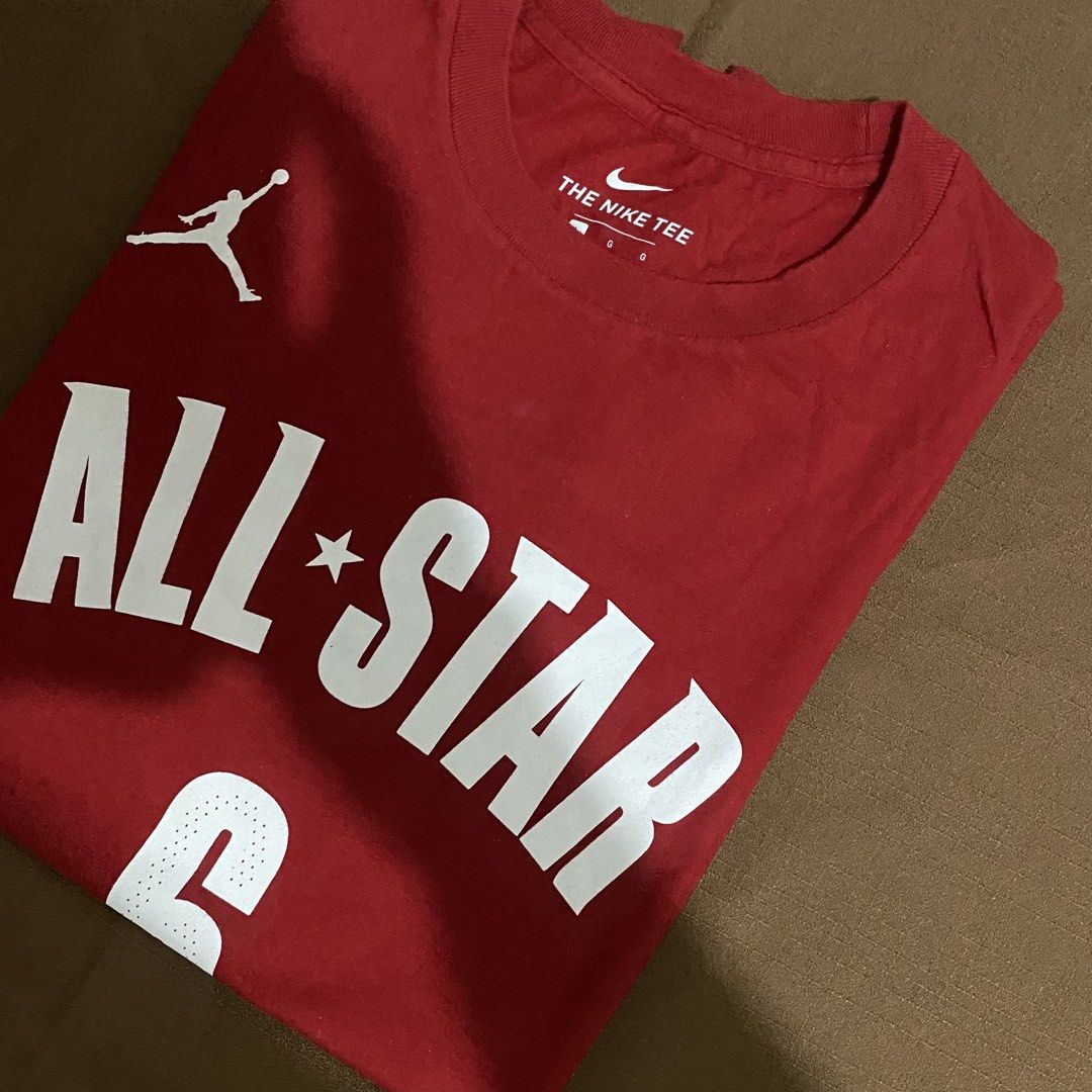 Red Jordan Nike Nba All Star “Lebron James” Player Tee (Category: Tshirts & Polo Shirts ) located in Pagsanjan. Submitted by y2korn (Listing ID 1468477033, Image 2). Description: Red Jordan Nike Nba All Star “Lebron James” Player Tee - 18.5 x 25 - Medium Men’s - Large Women’s - Excellent to As New Condition - 2023 All Star Game Tee - No Hidden Flaws Mop - GCASH OR PAYMAYA Courier - J&T 📍Pagsanjan,Laguna ₱800 + sf.