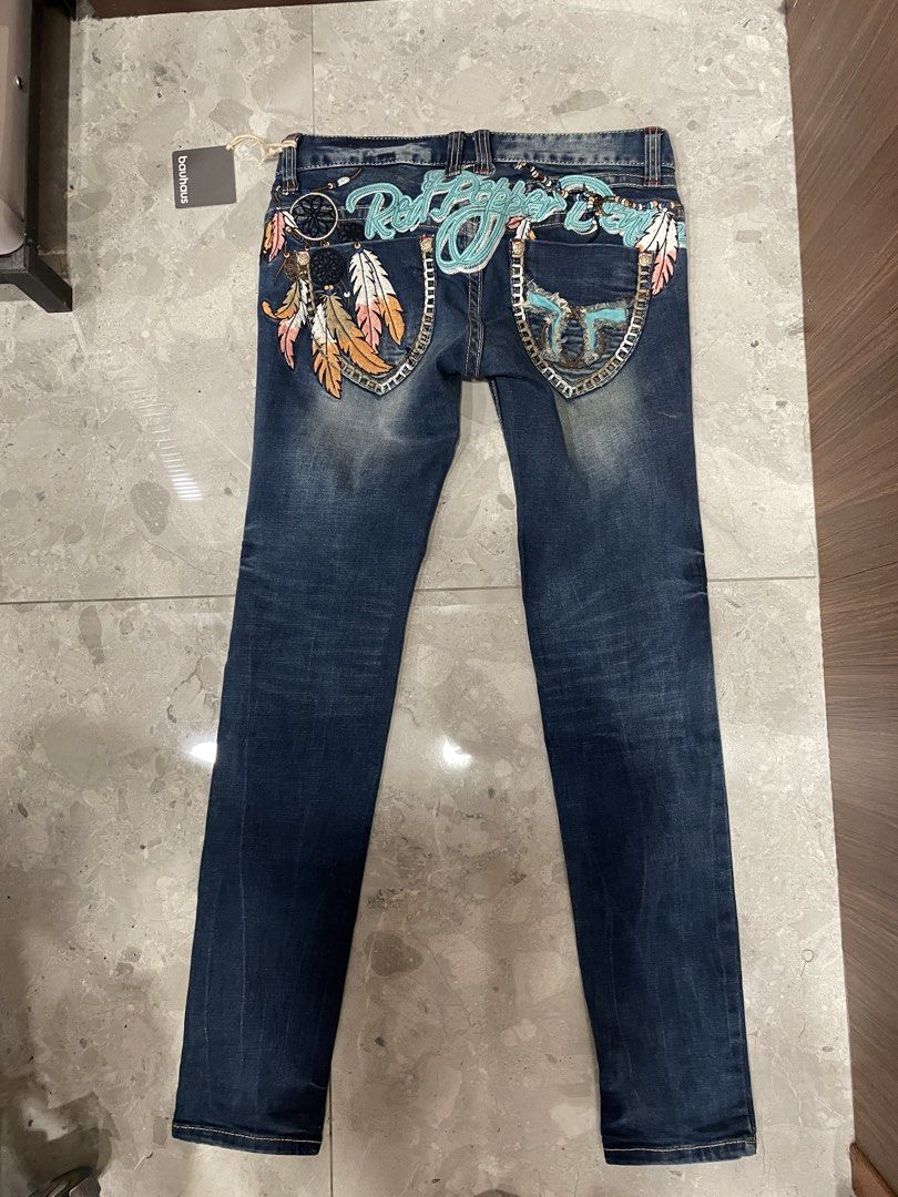 Red pepper (Category: Jeans) located in Lucena. Submitted by riyizthriftz (Listing ID 1468330563, Image 2). Description: Red pepper jeans Size 27 Good condition .
