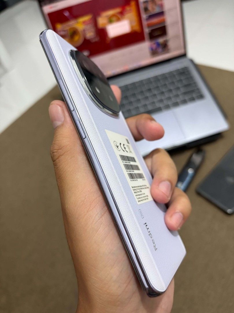 Redmi Note 14 Pro + 5G (Category: Xiaomi) located in Rizal. Submitted by lawrencervra (Listing ID 1468401615, Image 3). Description: REDMI NOTE 14 PRO PLUS 5G (open swap sa may add cash) ₱13k nego SPECS -Qualcomm Snapdragon 7s Gen 3 (4nm) -12/512gb -AMOLED, 120Hz -200 MP Ultra-Clear Main Sensor with OIS -5,110 mAh with 120W HyperCharge support No history of repair Good condition/ presentable Has minimal amoled faint marks (barely visible / does n