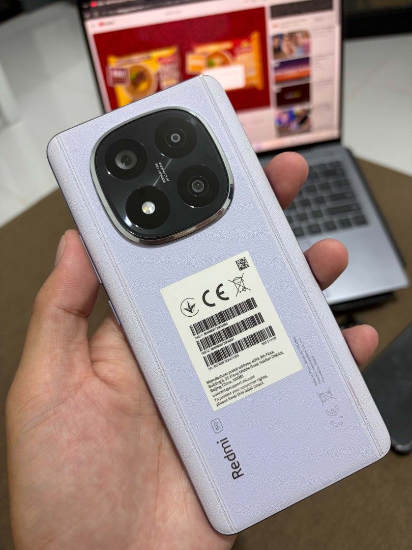 Redmi Note 14 Pro + 5G (Category: Xiaomi) located in Rizal. Submitted by lawrencervra (Listing ID 1468401615, Image 1). Description: REDMI NOTE 14 PRO PLUS 5G (open swap sa may add cash) ₱13k nego SPECS -Qualcomm Snapdragon 7s Gen 3 (4nm) -12/512gb -AMOLED, 120Hz -200 MP Ultra-Clear Main Sensor with OIS -5,110 mAh with 120W HyperCharge support No history of repair Good condition/ presentable Has minimal amoled faint marks (barely visible / does n