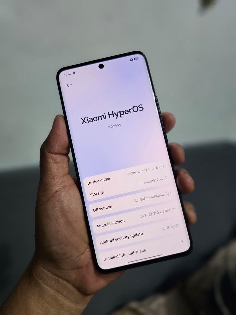Redmi Note 14 Pro Plus 5g (Category: Xiaomi) located in Quezon City. Submitted by cfvjhay (Listing ID 1468287997, Image 2). Description: no issue with 2 pcs case 12gb 512gb test and check all u want.