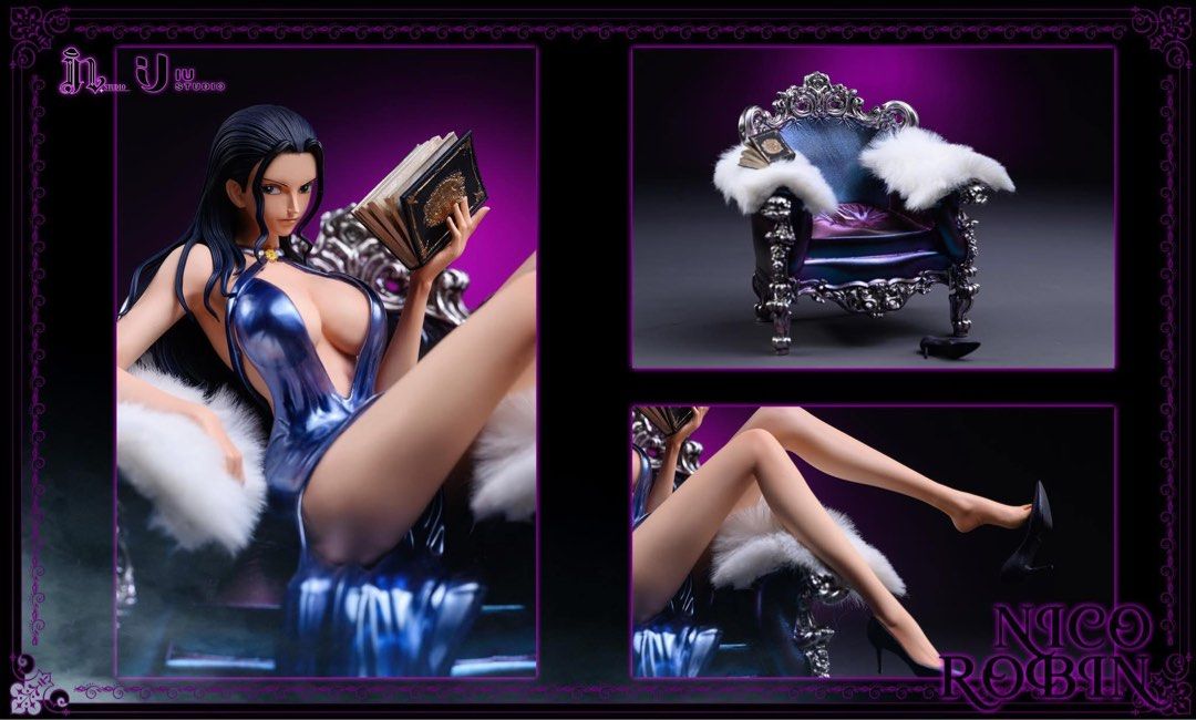 [RESIN] IU Studio & IN Studio - One Piece - Nico Robin (Category: Figurines & Statues) located in Valenzuela. Submitted by _rurijichann (Listing ID 1468318418, Image 2). Description: DIMENSIONS: - H16cm W18cm D11cm METRO MANILA ONLY. LALAMOVE, GRAB OR PICK UP ONLY. LOCATION: VALENZUELA CITY MOP: BANK TRANSFER MEET UP BY SCHED: - CLOVERLEAF - TRINOMA - SM NORT EDSA - SM CALOOCAN.