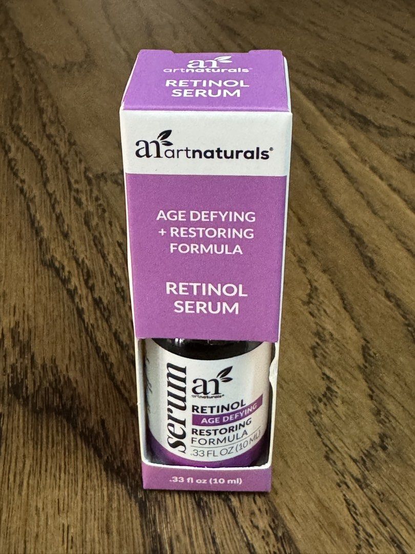 Retinol Serum (Category: Face Care) located in Muntinlupa City. Submitted by venditagarage (Listing ID 1468302285, Image 2). Description: .33 Fl Oz. (10ml) Age Defying + Restoring Formula.