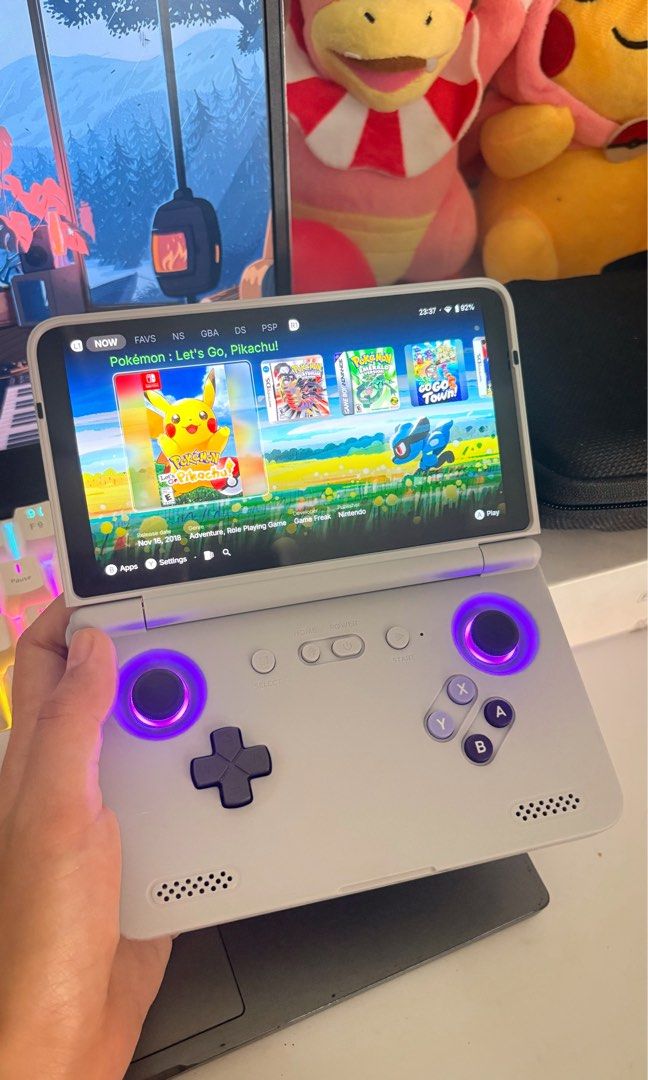 Retroid Pocket Flip 2 (Category: Other Gadgets) located in Lingayen. Submitted by beachannn (Listing ID 1468313638, Image 1). Description: Retroid Pocket Flip 2 | 16 BIT US Price: ₱11,000 FIXED Lady-owned No issues, works perfectly RFS: rarely used due to work 2 months pa lang sa'kin and hindi ko masyado nagamit Complete with box, carrying case, original usb-c charger Specs: Qualcomm Snapdragon 865 with Adreno 650 GPU 8GB RAM 128GB Storage Can ru