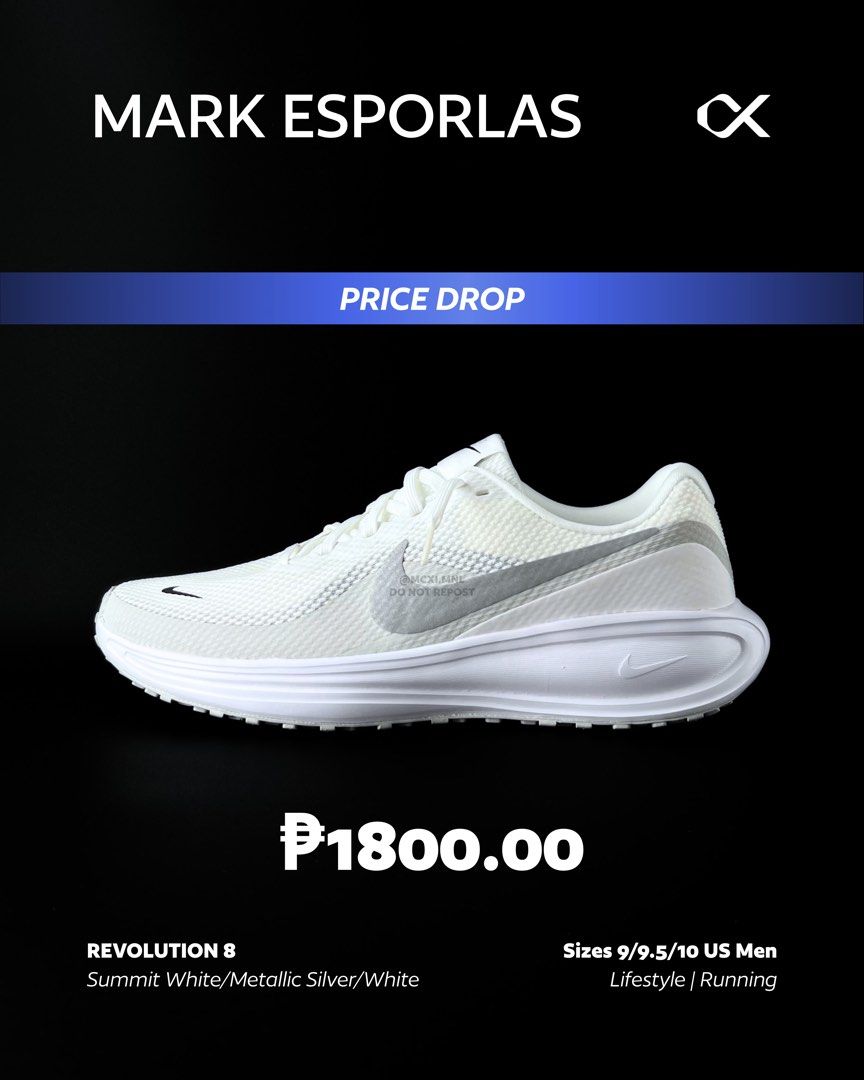 Revolution 8 (Category: Sneakers) located in Manila. Submitted by mxmxmxmxxx (Listing ID 1468295584, Image 1). Description: .