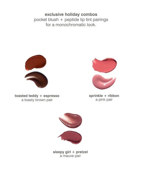 Rhode Pocket Pair Limited Edition Lip + Cheek (Category: Makeup) located in Leyte. Submitted by modernpersephone (Listing ID 1468286143, Image 3). Description: - Exclusive holiday combo: Pocket blush + peptide lip tint for a monochromatic look - Pre-order price: P3750 (requires 50% down payment) - Special promo price: P3550 for payments in full - Cut-off date: October 18 - Shipping: Via air cargo with 4 weeks ETA - DM to reserve yours today!.