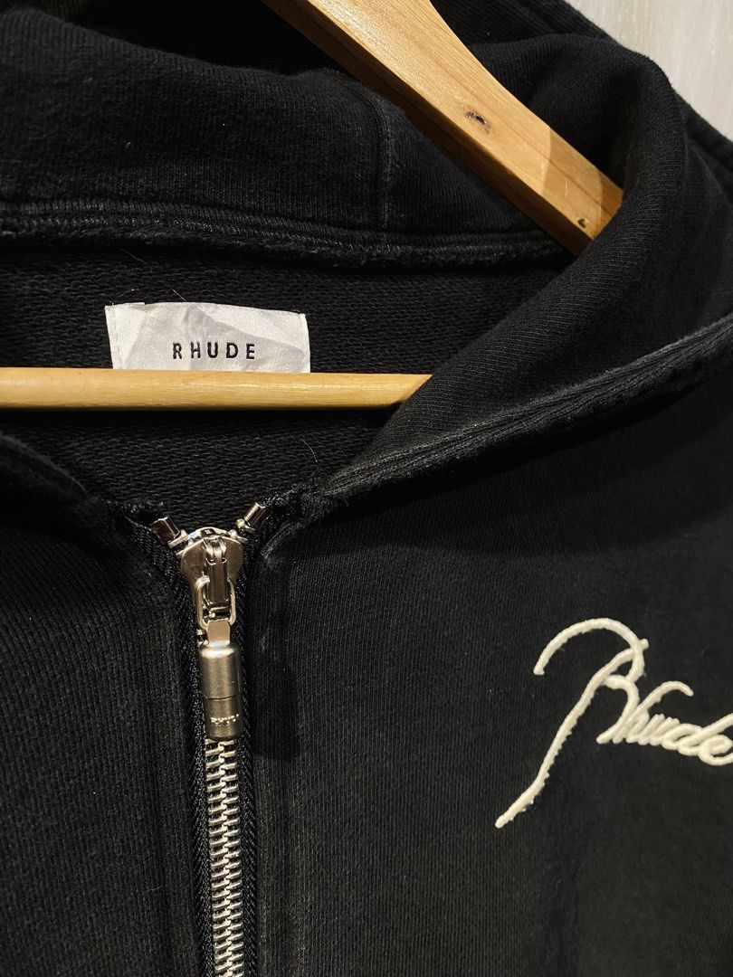 Rhude Full zip jacket (Category: Coats, Jackets and Outerwear) located in Manila. Submitted by overthrifthings (Listing ID 1468382525, Image 3). Description: No issue Excellent Dimes: 28x28 .