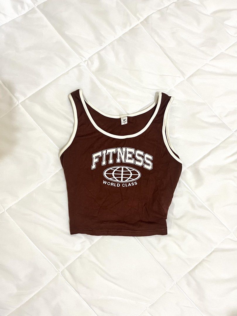 Ribbed Brown Top (Category: Sleeveless) located in Marikina City. Submitted by eloxade.ee (Listing ID 1468451722, Image 1). Description: 🪞s-m. 🏷️ mine 100 10/10! .