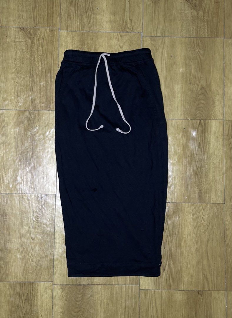 Rick Owens (Category: Skirts) located in Tacloban City. Submitted by susthriftshop (Listing ID 1468438182, Image 1). Description: Darkshadow rickowens Doubles slit Excellent condition No issue aside missing main label .