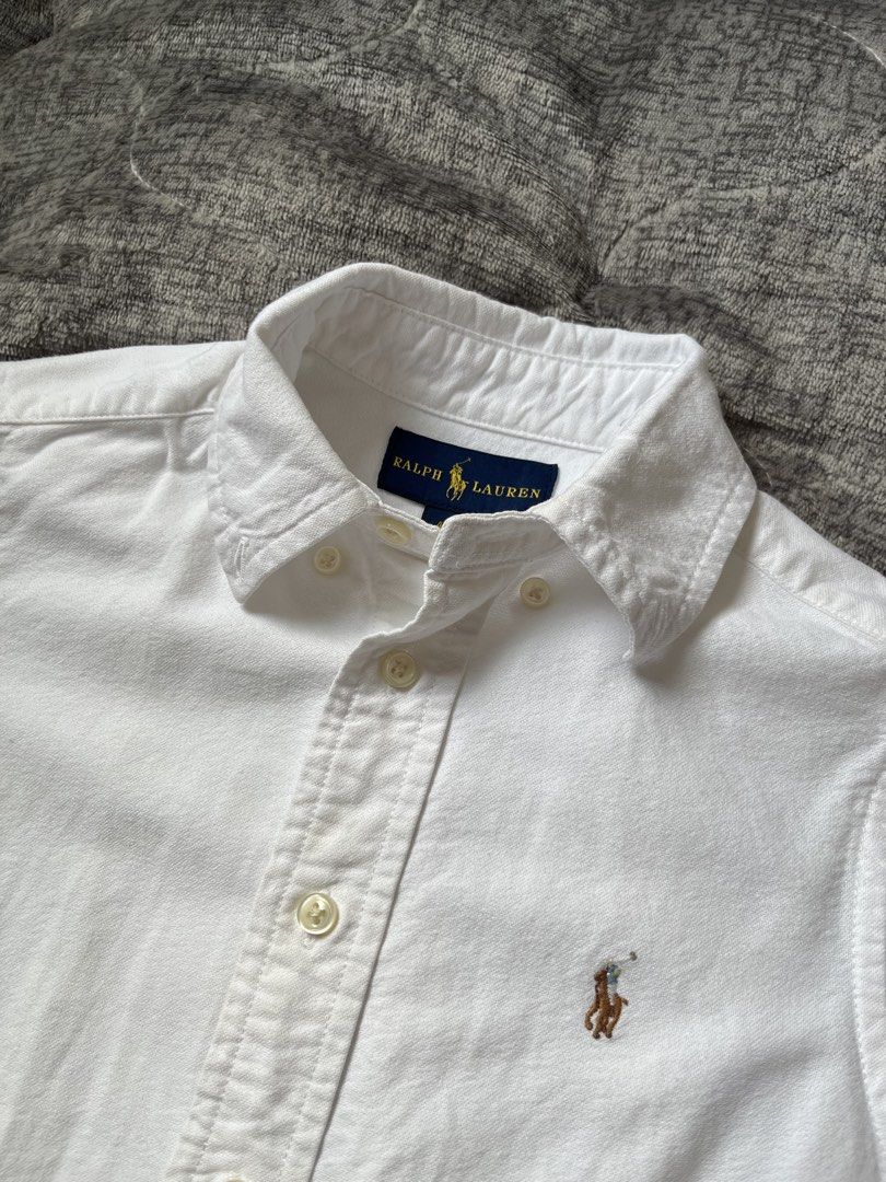 RL button down 4 toddler (Category: Babies & Kids Fashion) located in Davao. Submitted by hev-adi (Listing ID 1468322122, Image 2). Description: 4/4T size on tag Excellent condition .