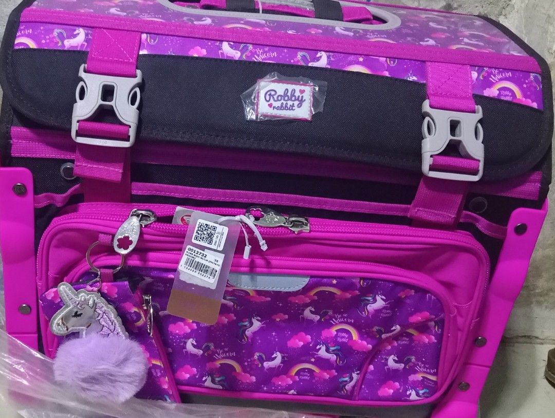 Robby rabbit rolley bag brand new (Category: Stationery & School Supplies) located in Manila. Submitted by mangie12 (Listing ID 1468467858, Image 3). Description: brand new po nego pa sa sure buyer.