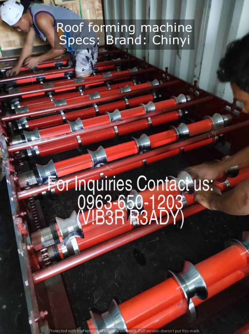 Roof forming machine (Category: Other Home Furniture) located in Manila. Submitted by ramoseliza33488 (Listing ID 1468360075, Image 1). Description: .