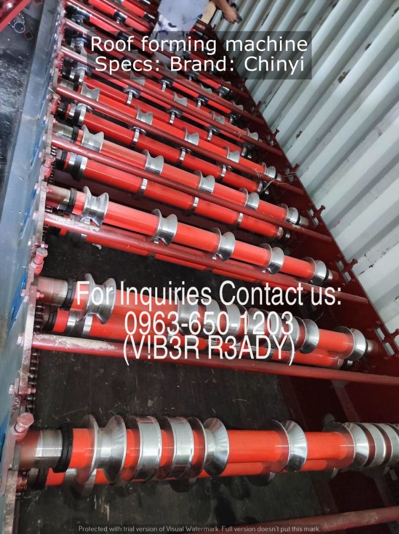 Roof forming machine (Category: Other Home Furniture) located in Manila. Submitted by ramoseliza33488 (Listing ID 1468360075, Image 2). Description: .