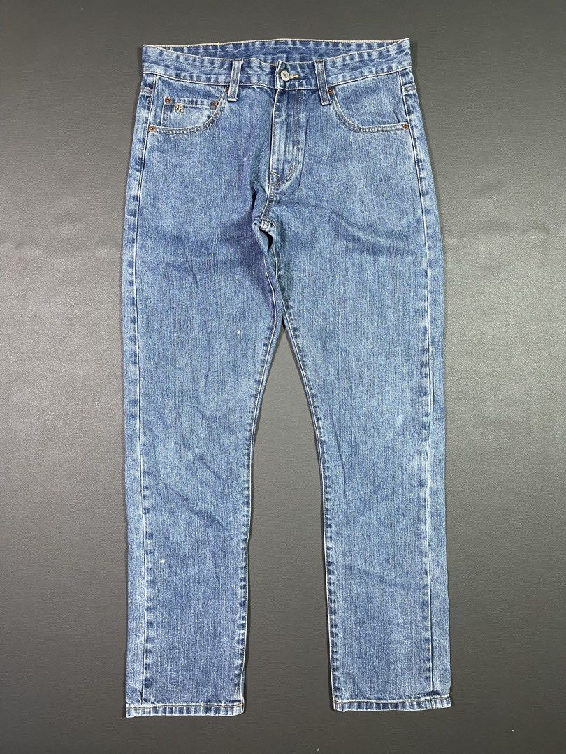 RRL Ralph Lauren Denim Jeans (Category: Jeans) located in Caloocan City. Submitted by dapreluv (Listing ID 1468461327, Image 2). Description: Double RL Jeans Width: 33” Front Rise: 11.5” Thigh: 12” Knee: 9” Inseam: 31” Leg opening: 7.5” Length: 41”.