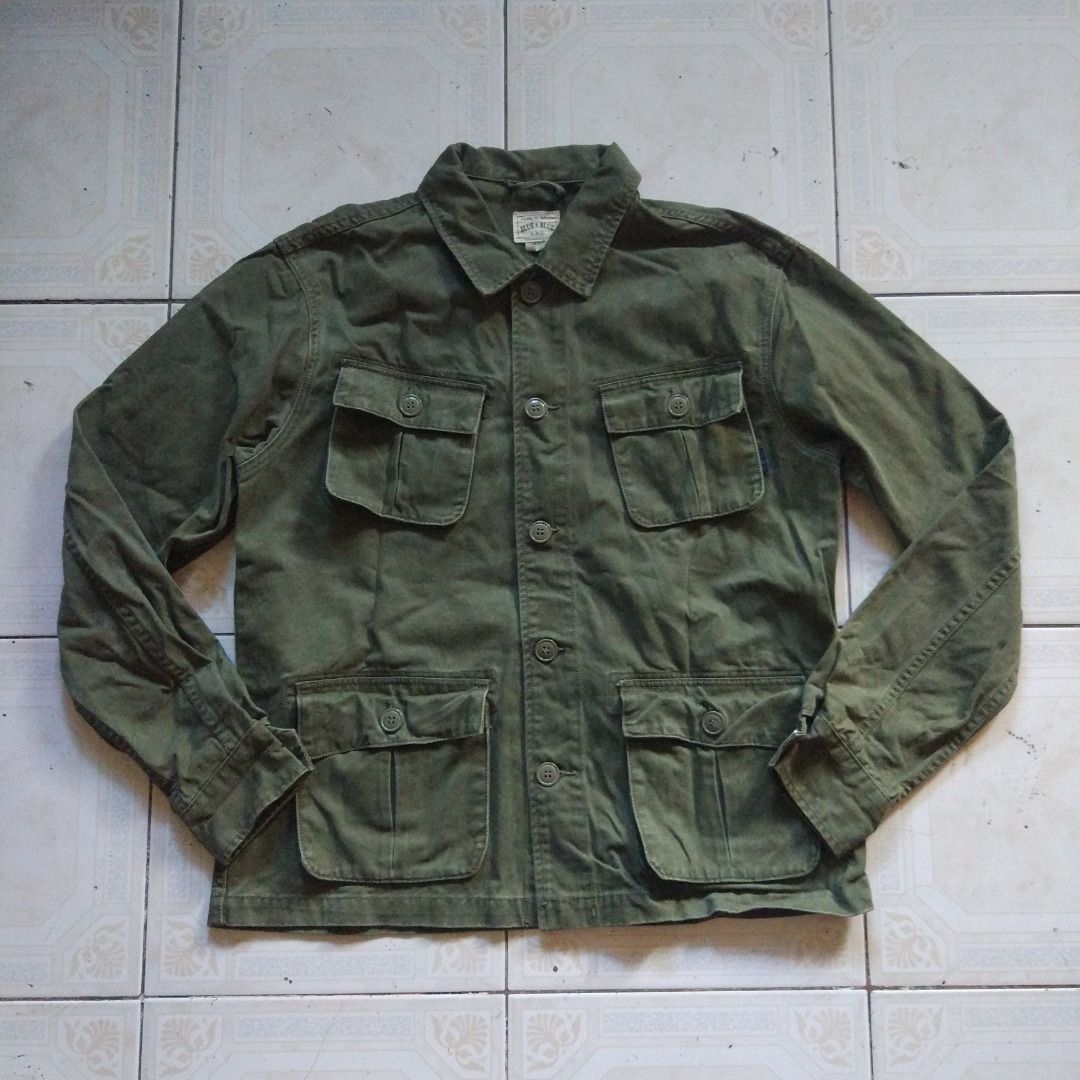 Ruggison OD Field Jacket L (Category: Coats, Jackets and Outerwear) located in Pasay City. Submitted by denimdude.ph (Listing ID 1468343120, Image 1). Description: .