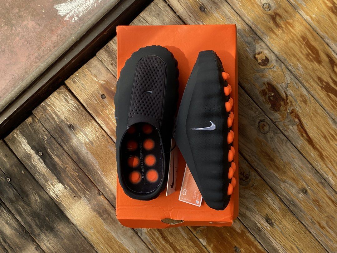 RUSH SALE! Nike Mind 001 (Category: Slippers & Slides) located in Quezon City. Submitted by undertuv (Listing ID 1468313400, Image 2). Description: RFS: need for downpayment for exam nego! ☺️ Brand New Nike Mind 001 Black/Chrome Hyper Crimson Size 8 W .