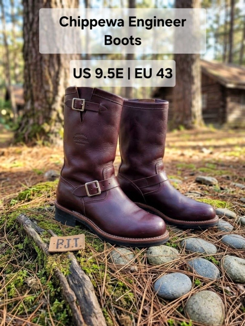 SALE! Chippewa Engineer Boots (Category: Boots) located in Baguio. Submitted by rjtbootshop2600 (Listing ID 1468334515, Image 1). Description: Authentic Pair Excellent/Good Condition.