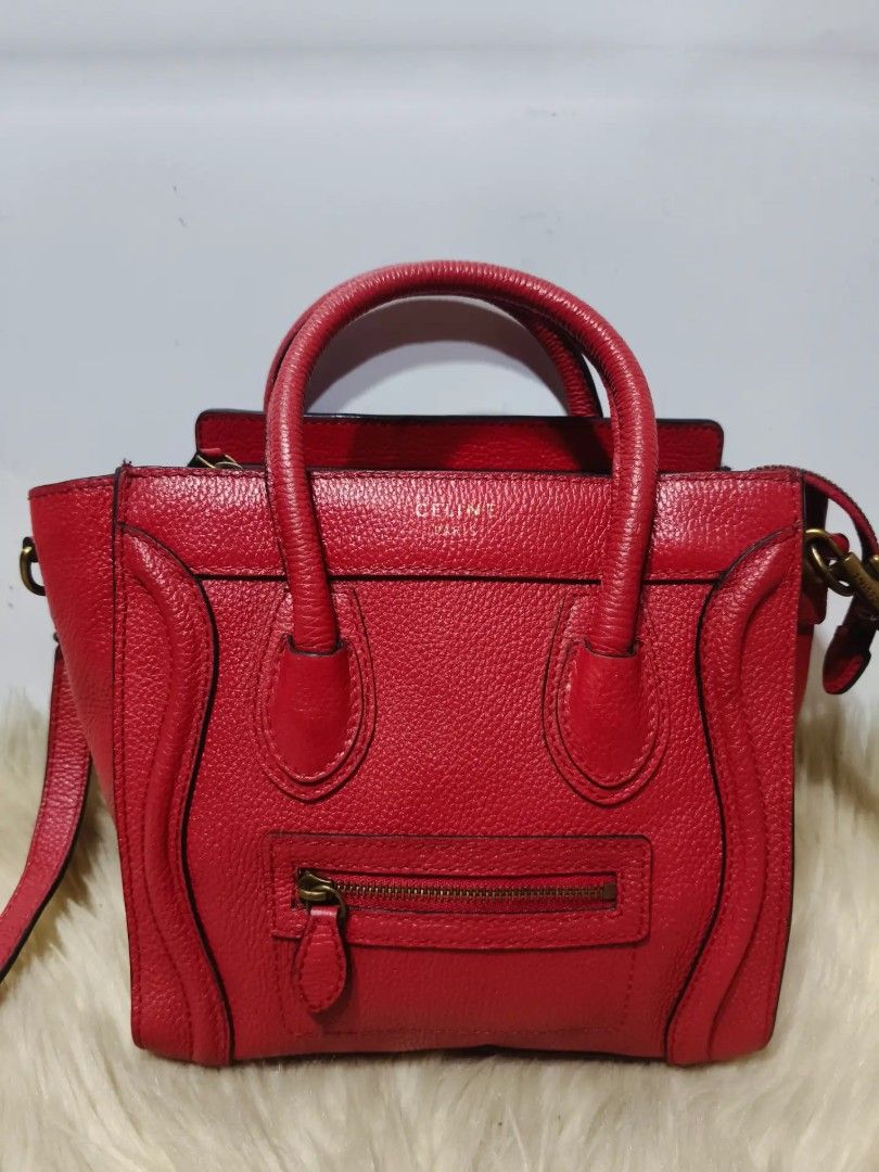 Sale!Celine Nano Luggage (Category: Shoulder Bags) located in Cabuyao City. Submitted by secondhand.shop.ph (Listing ID 1468441621, Image 2). Description: Sale!❗Sale!❗Sale!❗ ₱3,899 CELINE Pre-owned Coded Nano size Pure genuine leather 📌First to pay!.