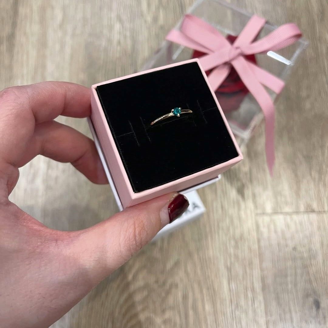 SALE❗Pandora Green Solitaire Ring (Category: Rings) located in Manila. Submitted by badaloves_u (Listing ID 1468301633, Image 3). Description: - 💯 Authentic Pandora with Authenticity ALE marks - FREE Box and Paper bag 🛍️ - ✨ FREE Cleaning to any Pandora Store 🛵 LALAMOVE courier for same day delivery 🚚 J&T provincial courier.
