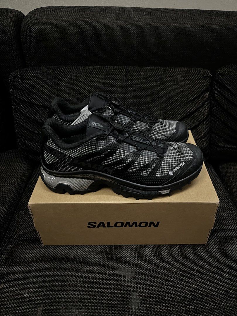 SALOMON XT-4 OG GORETEX BLACK (Category: Sneakers) located in Quezon City. Submitted by ger4rd (Listing ID 1468307614, Image 3). Description: SALOMON XT-4 GORETEX BLACK BRAND NEW SIZE 11 WITH BOX 13500+sf thru lalamove.