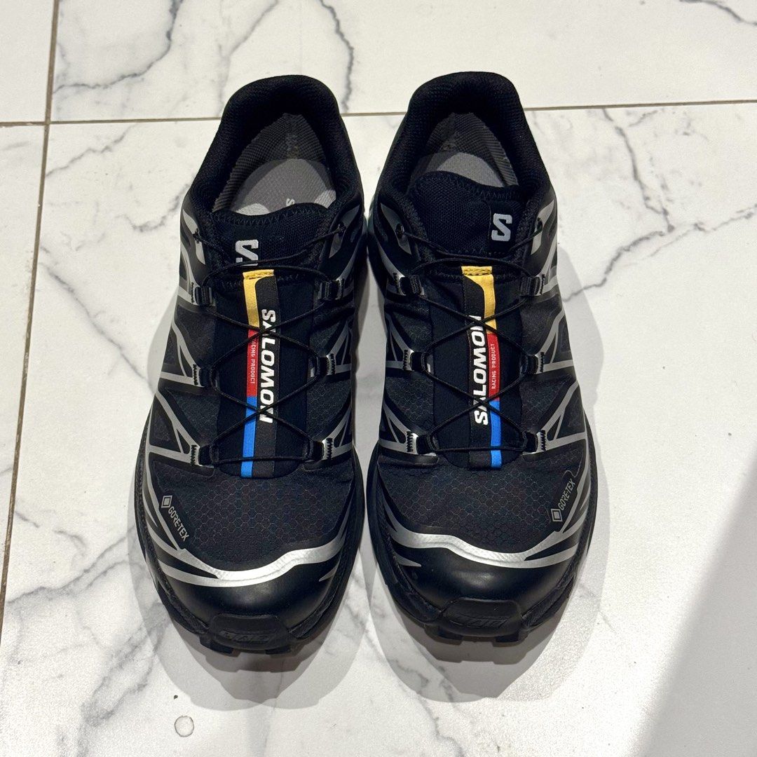 Salomon XT-6 Gore-Tex Black Silver (Category: Sneakers) located in Quezon City. Submitted by helloimcharles (Listing ID 1468363647, Image 3). Description: -pristine condition -rarely used check my profile for more size 8 pairs..
