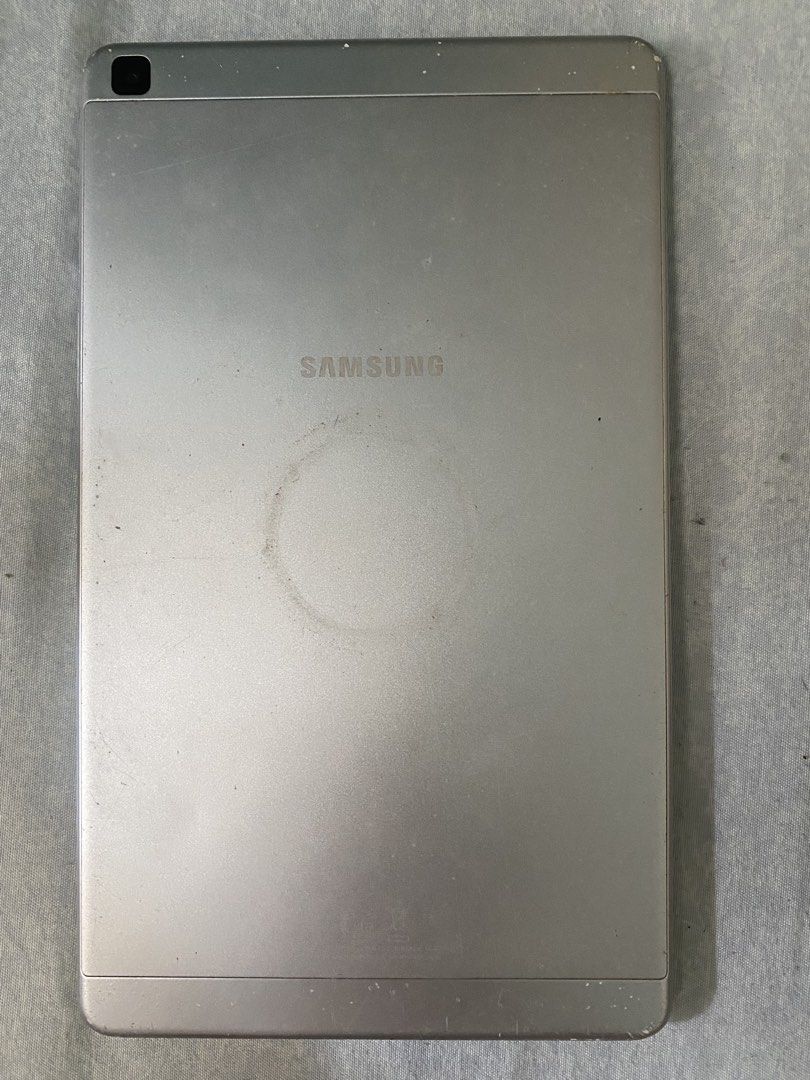 Samsung Galaxy Tab A 8.0 (2019) (Category: Android) located in Manila. Submitted by charlesflips (Listing ID 1468295330, Image 2). Description: Galaxy Tab A 8.0 (2019) Camera: 8 MP Back / 2 MP Front Storage: 32 GB (expandable via microSD up to 512 GB) Android version: Android 11 (One UI 3.1) ISSUE: Dents on sides and cracked screen PAYMENT FIRST (DON’T OFFER IF CAN’T DO PAYMENT FIRST!!!) PRICE NEGOTIABLE IF SURE BUYER. .