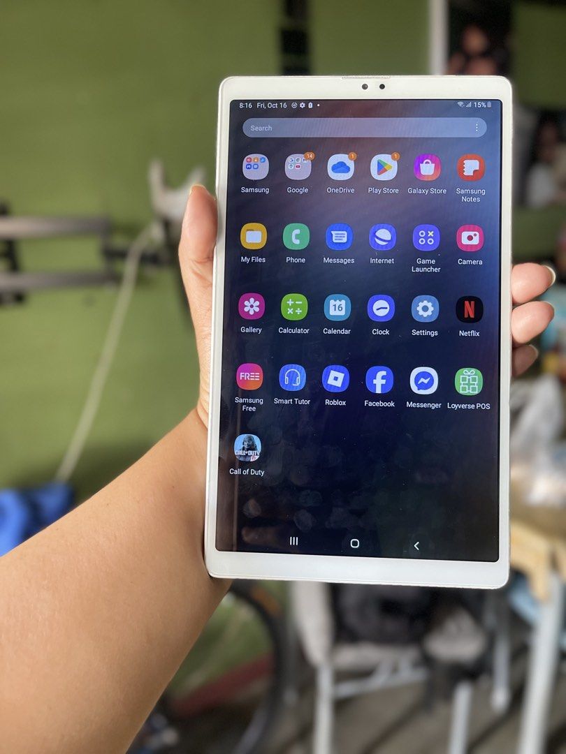 Samsung Tab A 7 lite (Category: Android) located in Manila. Submitted by gadget_hub_199 (Listing ID 1468287542, Image 2). Description: 🍀SAMSUNG GALAXY TAB A7 Lite🍀 ✅ORIGINAL 🌸gaming Tab / Online Class/ Movie Marathon/ Business- POS/ 🌸 Update upto ANDROID 14 ✅✅✅✅✅⭐️⭐️⭐️⭐️⭐️⭐️ 8.7 inches ! with sim/ Sd Card Slot Octa Core 🫶3/32 Gb 🫶facerecognition 🫶Type C charger 🫶5100mAh battery 🫶Wifi / data 🫶Text /Call Can download Heavy Apps And online