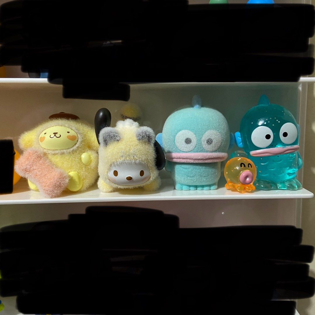 Sanrio Characters Blind Box/Blind Bag Popbean/Pop toy (hangyodon, pochacco, pompompurin) (Category: Designer & Blind Box Toys) located in Marikina City. Submitted by jeliie (Listing ID 1468379007, Image 1). Description: No issue Authentic 120-180 prices .
