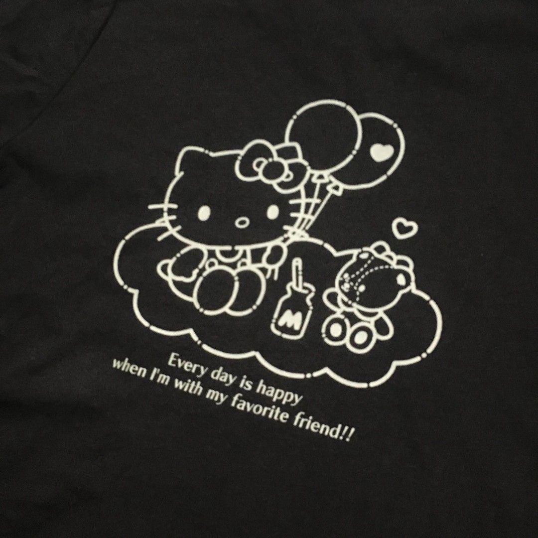 Sanrio Hello Kitty Tee (Category: Shirts) located in Cavite. Submitted by totchimpanzee (Listing ID 1468391574, Image 3). Description: Price: 200 SHIPPED Size Small 24 x 18 Loc: Indang, Cavite Ship thru J&T, payment first, no CoD payment via Gcash.