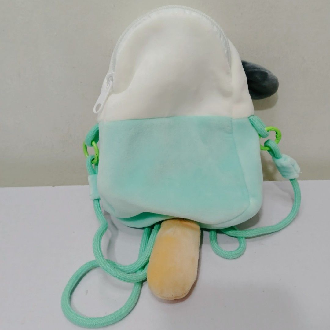 Sanrio Pochacco Pouch (Category: Plushies & Soft Toys) located in Pasig City. Submitted by muffinstoysshop (Listing ID 1468353436, Image 2). Description: - Size : 7- INCH / 18 cm - Quantity: 1 pc - Good as new - Cleaned & Sanitized - Good Condition - What you see is what you get! - Item ON HAND ready for shipping - A great gift or collection Please keep following and supporting us, thank you 😊 #SanrioPochacco #Pouch #japantoys #japantoyscollecti