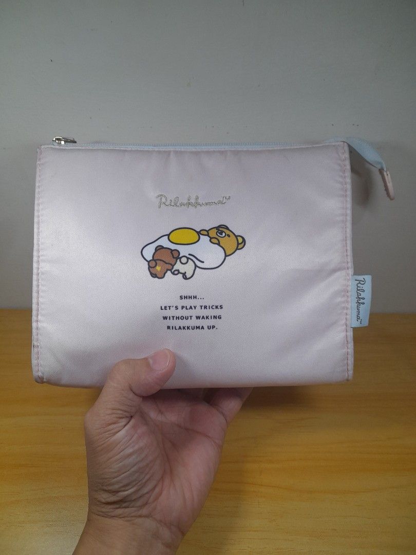 SAN-X RILAKUKUMA INSULATED LUNCHBAG (Category: Character Goods) located in Bulacan. Submitted by nansantiago (Listing ID 1468417295, Image 3). Description: SAN-X RILAKUKUMA INSULATED LUNCHBAG Used in good condition 🏷️ ₱180‼️ 📍 Location: Plaridel, Bulacan 💸 Mode of Payments: Gcash / BPI 📦 Pick-up / Ship 🚚 Couriers : Flash Express / SPX / Lalamove.