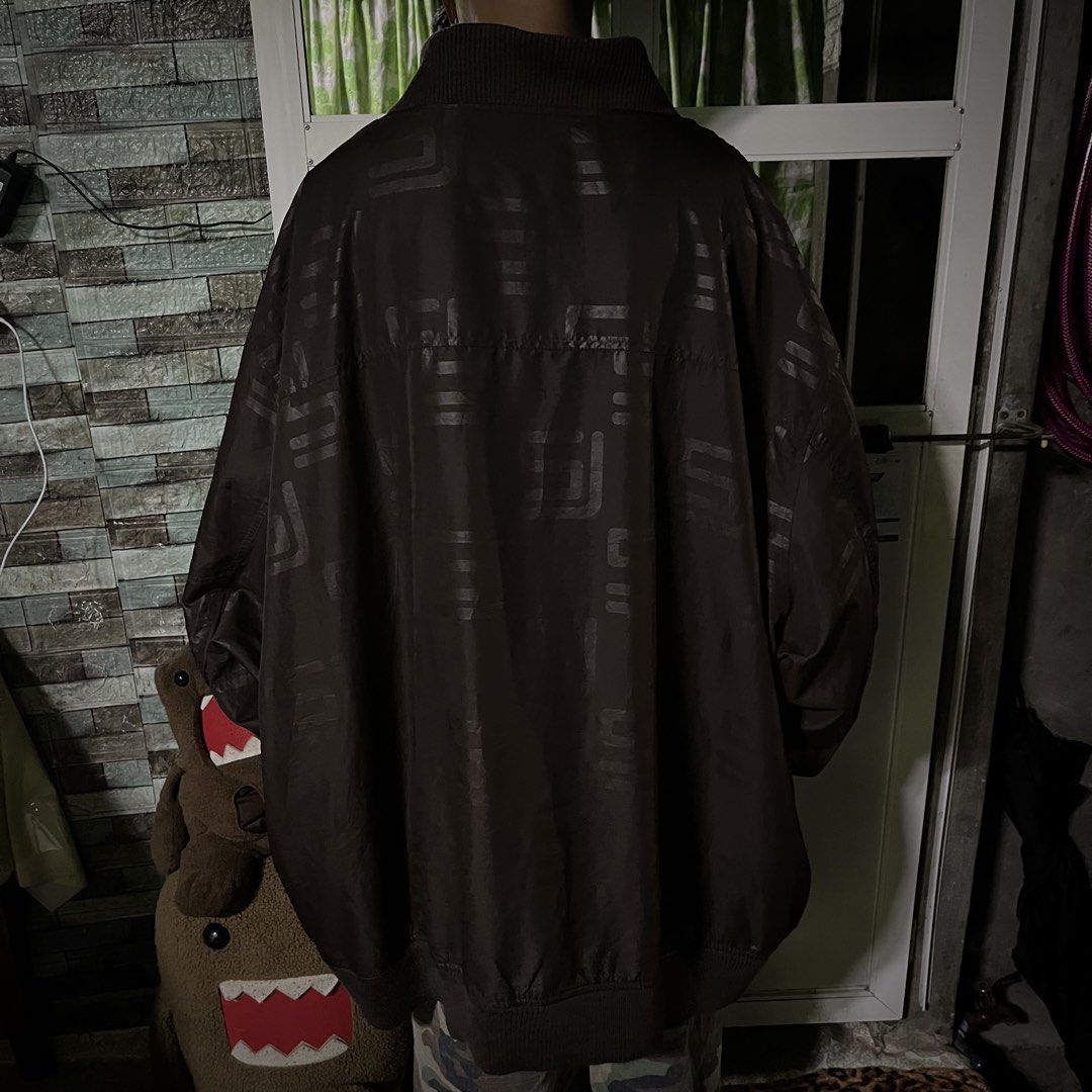 SEAN JOHN MONOGRAM HIPHOP JACKET (Category: Coats, Jackets and Outerwear) located in Orani. Submitted by pulverize_tht_ho3 (Listing ID 1468309078, Image 2). Description: dimes: 36x33 condition: 9.8/10 flaw/s: missing puller check slides for the details .
