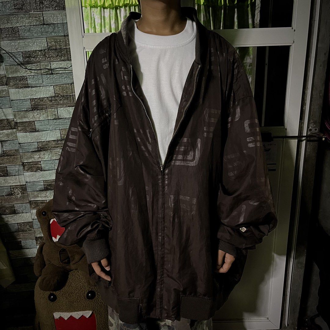 SEAN JOHN MONOGRAM HIPHOP JACKET (Category: Coats, Jackets and Outerwear) located in Orani. Submitted by pulverize_tht_ho3 (Listing ID 1468309078, Image 1). Description: dimes: 36x33 condition: 9.8/10 flaw/s: missing puller check slides for the details .