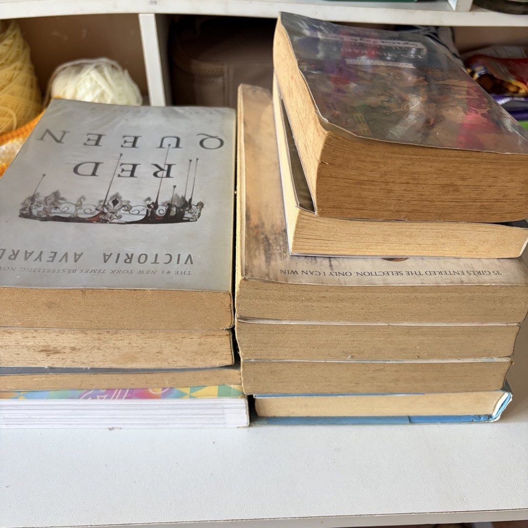 Second Hand Books For Sale (Category: Storybooks) located in Caloocan City. Submitted by mon_cheeri (Listing ID 1468320534, Image 3). Description: Love is an Illusion - barely opened; 600 Red Queen Trilogy - Well-used; 300 Les Miserables - well-used; 100 Persuasion - barely opened; 100 The Selection Trilogy - well-used; 450 Sick Kids in Love - well-used; 120.
