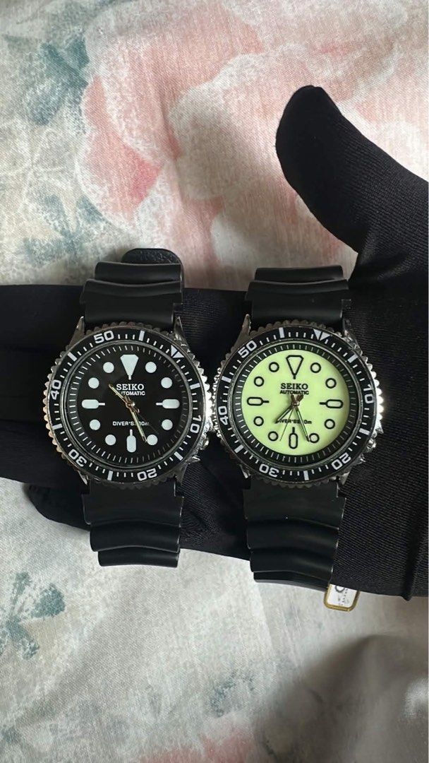 seiko divers (Category: Luxury Watches) located in Iriga City. Submitted by siacsomar43 (Listing ID 1468288752, Image 1). Description: seiko divers 1k each Good condition pwedeng pwede sa everyday used! unit only no box From Japan We ship nationwide thru Lbc/Jnt Japan Surplus authenticity is not guaranteed so buy at your own risk we are located in iriga city camarines sur please visit my facebook page: clyde somar.