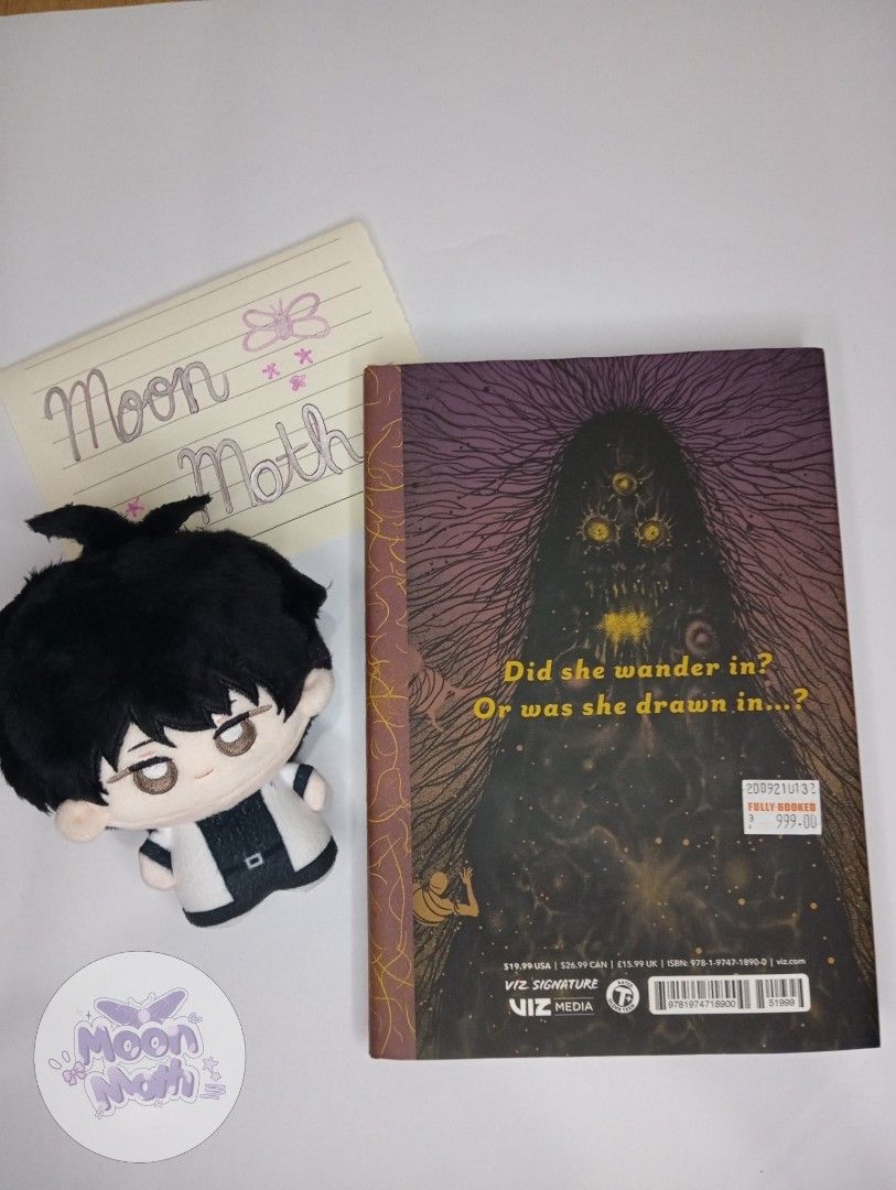 Sensor (Hardcover) Junji Ito Manga (Category: Comics & Manga) located in Mabalacat. Submitted by moonmothxx (Listing ID 1468363101, Image 2). Description: 8/10 condition! 💚 Condition details: - Hardcover boards and spine have no visible issues! - Interior pages are clean and intact, with no writing or stickers! - Binding is secure and there's no unusual odor or dampness - Pages have no noticeable yellowing or visible spots - Dust jacket has a fe
