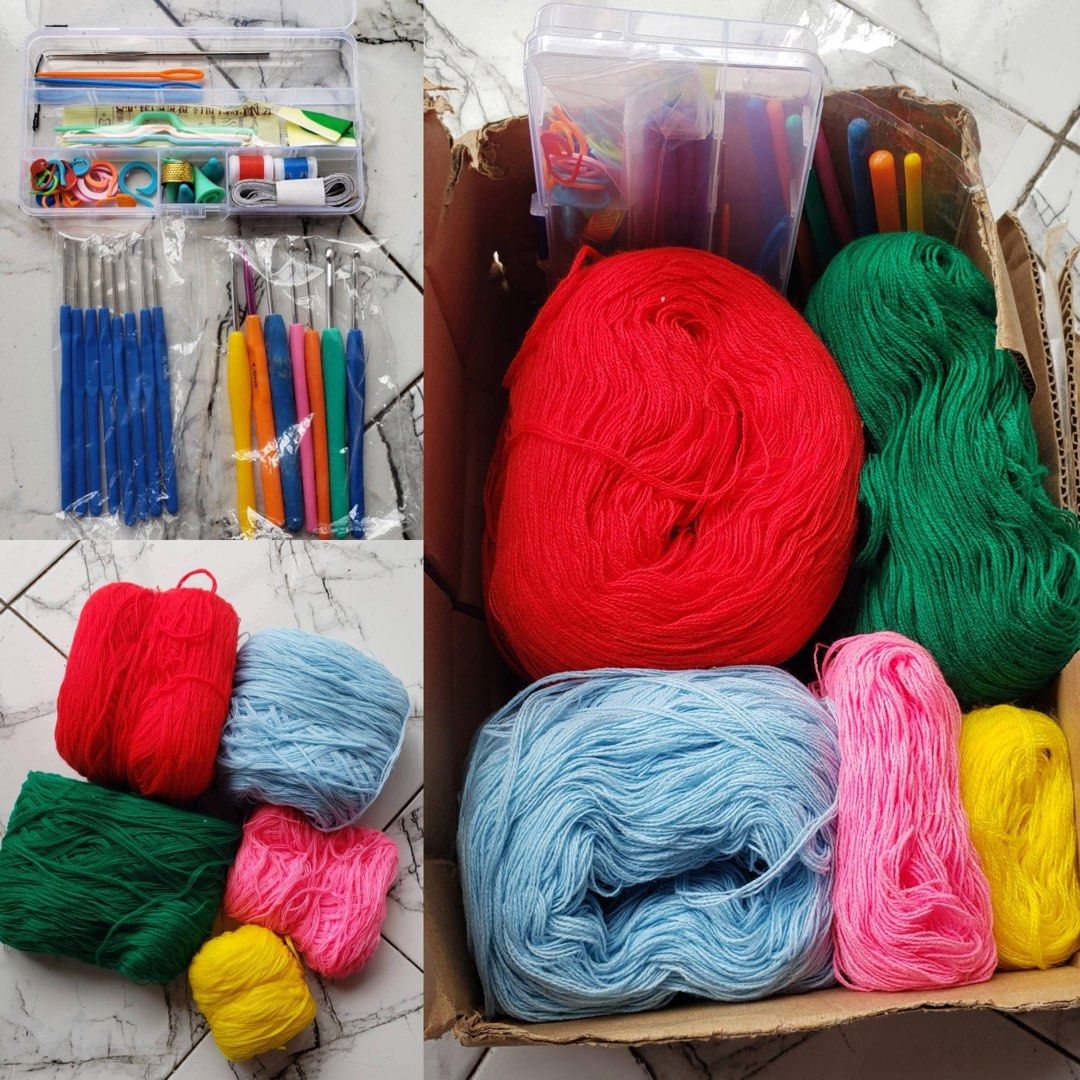 Set of yarns (Category: Craft Supplies & Tools) located in Manila. Submitted by muimee30 (Listing ID 1468404041, Image 1). Description: .