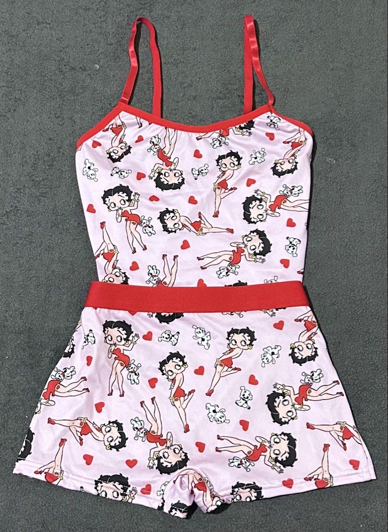 Shein Betty Boop Set (Category: Undergarments & Loungewear) located in Cabanatuan. Submitted by fitsby.el (Listing ID 1468423591, Image 1). Description: .