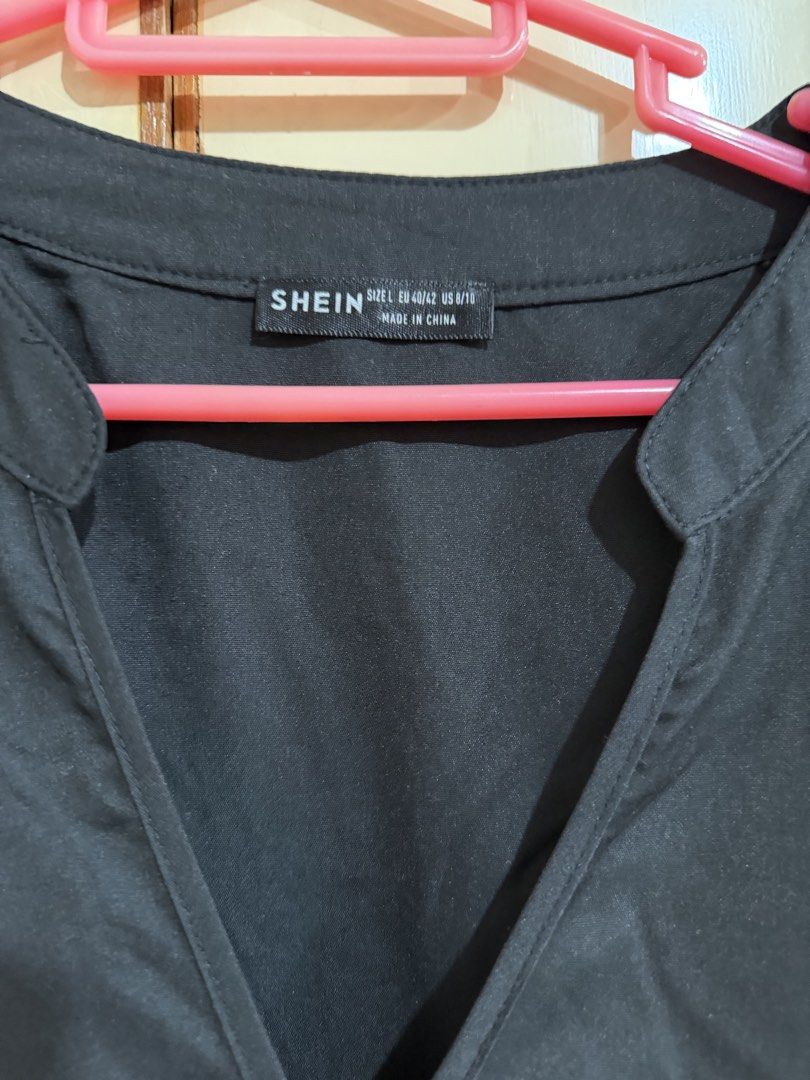 Shein Black Dress Large (Category: Dresses) located in Manila. Submitted by preloved_new_forsale (Listing ID 1468355381, Image 3). Description: .