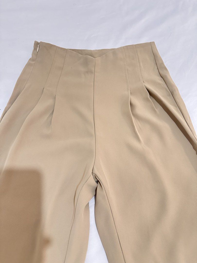 SHEIN Nude Slack pants (Category: Other Bottoms) located in Marilao. Submitted by shopbychacha (Listing ID 1468305036, Image 2). Description: SHEIN Nude Slack pants Like new. Once worn size: Small .