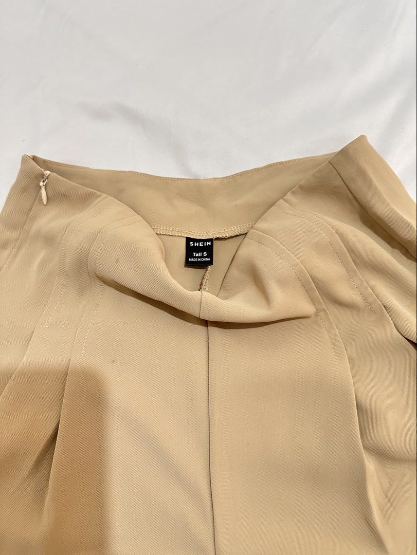 SHEIN Nude Slack pants (Category: Other Bottoms) located in Marilao. Submitted by shopbychacha (Listing ID 1468305036, Image 3). Description: SHEIN Nude Slack pants Like new. Once worn size: Small .