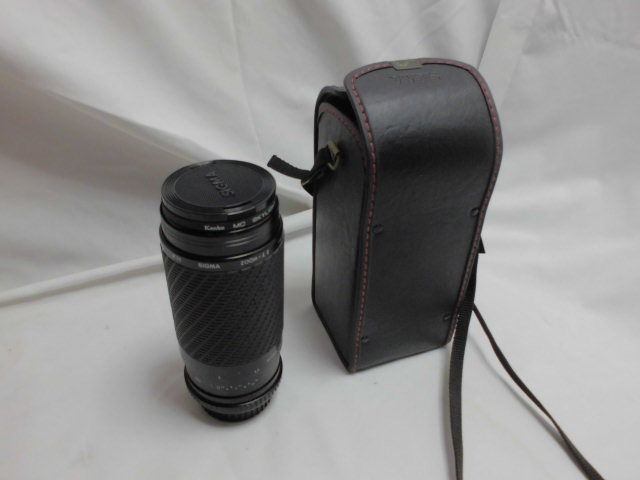 SIGMA zoom lens, 75mm–300mm (Category: Cameras) located in Caloocan City. Submitted by letao_shopping_ph (Listing ID 1468411932, Image 3). Description: Dimensions: approximately 6 cm in diameter and 27 cm in length. The exterior shows some minor scratches and signs of wear. The lens is clean and free of mold or similar issues. Please refer to the photos to make your own assessment. As I am not an expert, this is all the information I have. The it