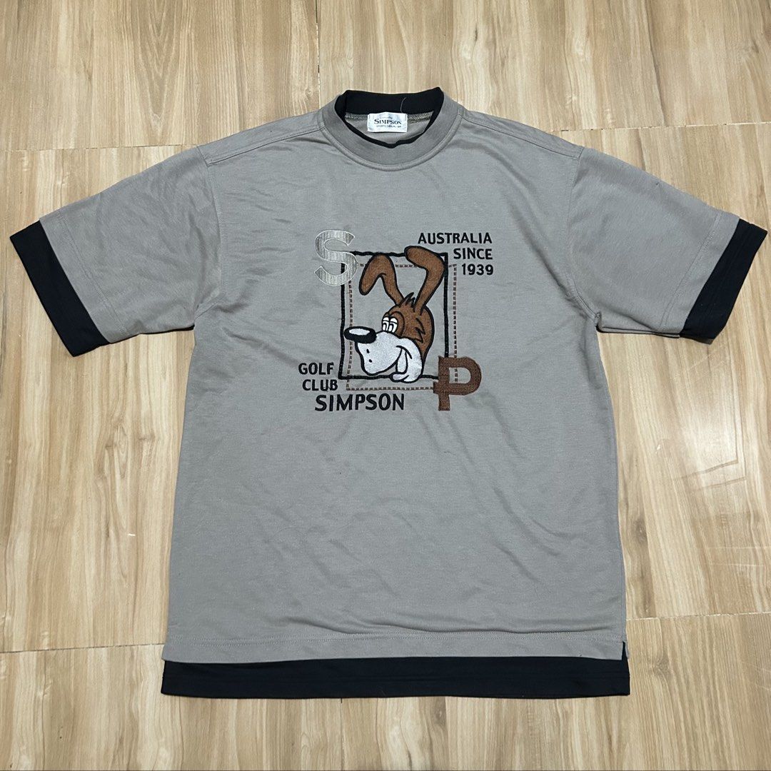 Simpsons brown graphic Shirt (Category: Tshirts & Polo Shirts ) located in Koronadal. Submitted by gngcollections (Listing ID 1468344577, Image 1). Description: color rate: 9.5/10 size: L width: 20 length: 27.